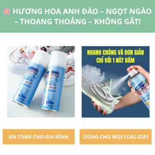 [xịt giày] Bình xịt khử mùi hôi làm thơm giày dép chính hãng Ximo 1 lọ 300ml, chứa nano Bạc Ag+ kháng khuẩn - anhstore99