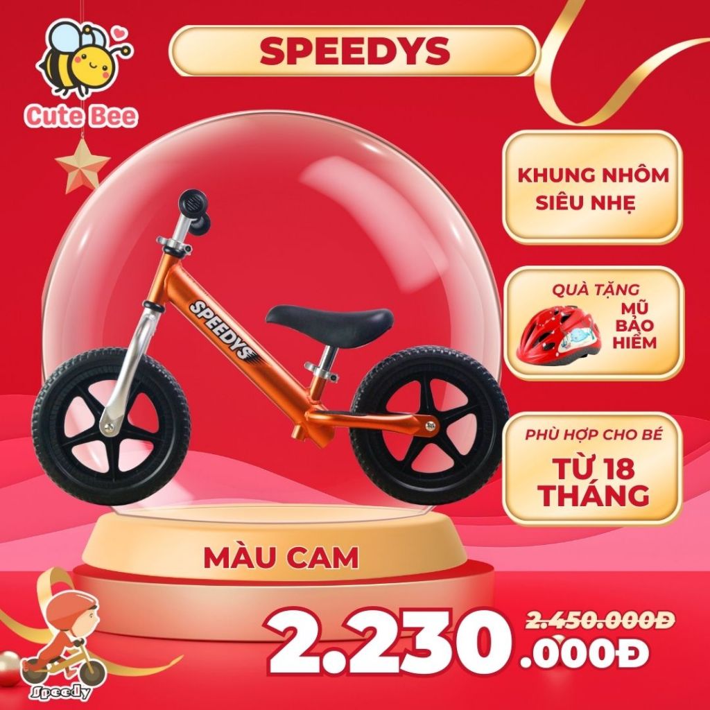 Xe thăng bằng SPEEDYS CAM siêu nhẹ