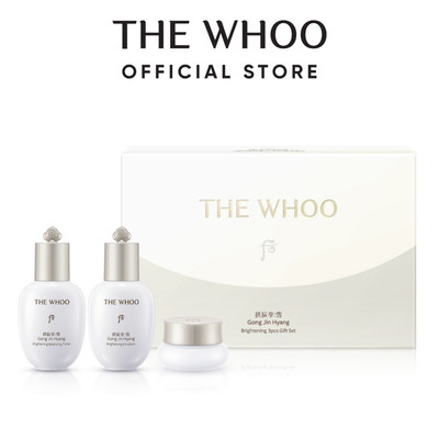 [HB GIFT] ﻿Bộ sản phẩm dưỡng sáng da 3 bước THE WHOO Gong Jin Hyang Brightening