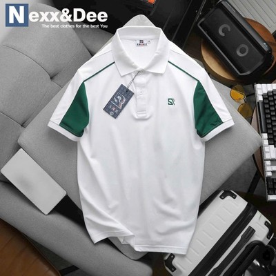 Áo thun POLO nam cá sấu TRƠN có cổ bẻ TRẺ TRUNG big size 3xl cao cấp Nexx&Dee-CS36