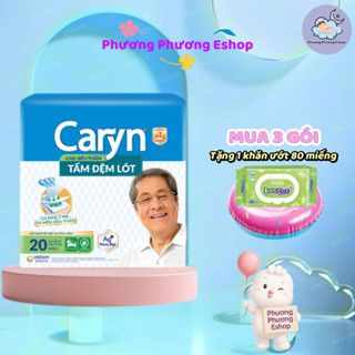 Tấm đệm lót Caryn dành cho người già chống trào, siêu thấm hút dùng kèm tã dán L10/L20/XL14