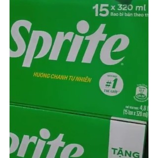 Thùng Nước ngọt Sprite 320ml
