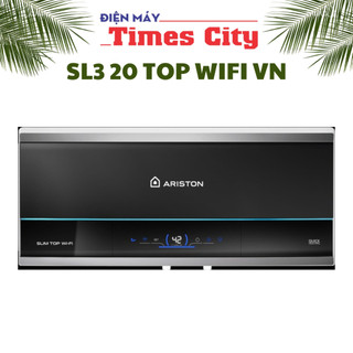 Bình nóng lạnh Ariston Slim3, 20L, wifi, bình ngang SL3 20 TOP WIFI VN