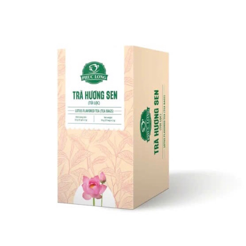 Trà sen túi lọc Phúc Long 50g