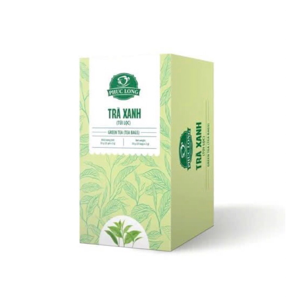 Trà xanh túi lọc Phúc Long 50g