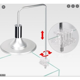 Đèn LED XIMA Led chụp 20W - Đèn hồ cá cảnh, thủy sinh mini, ánh sáng trắng sáng, lắp đơn giản