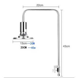 Đèn LED XIMA Led chụp 20W - Đèn hồ cá cảnh, thủy sinh mini, ánh sáng trắng sáng, lắp đơn giản