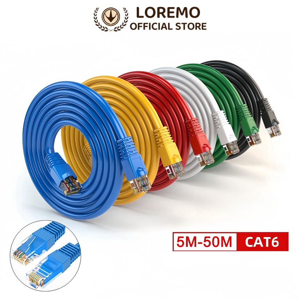 CAT6 Ethernet tốc độ cao chuẩn cáp mạng cáp ngoài trời，cho bộ định tuyến PC/laptop