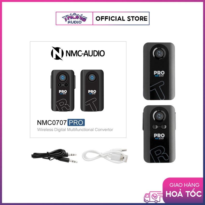 [Chính hãng] Tai Nghe biểu diễn không dây NMC0707 Pro, 1 bộ phát có thể kết hợp nhiều bộ nhận