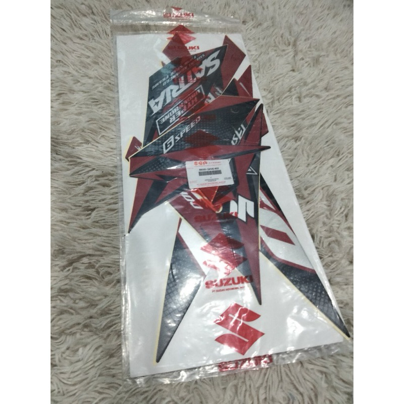 Tem Đen Đỏ Bạc 2018 – Satria FI, Raider FI-: