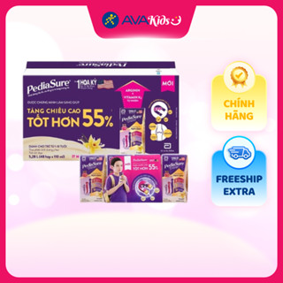  Thùng 48 hộp sữa pha sẵn Abbott PediaSure hương vani 110 ml - Dành cho trẻ từ 1 - 10 tuổi 