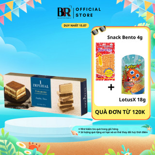 Bánh Xốp Nhân Kem Vị Trái Cây Imperial Hộp 100g Đủ Vị