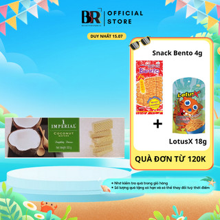 Bánh Xốp Nhân Kem Vị Trái Cây Imperial Hộp 100g Đủ Vị