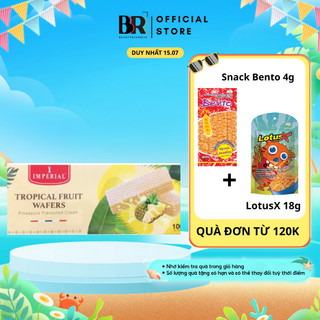 Bánh Xốp Nhân Kem Vị Trái Cây Imperial Hộp 100g Đủ Vị