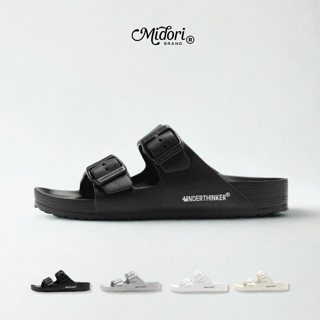 Dép Nhựa EVA URBAN Hai Quai Ngang Chống Trượt Nam Nữ Đúc Có Khoá Cài Êm Chân | MIDORI FOR MAN