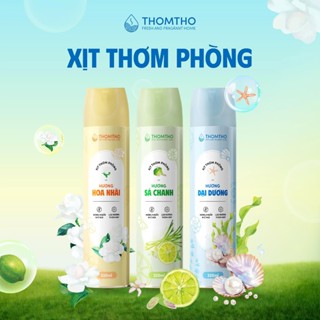 Nước hoa xịt thơm phòng, khử mùi Thomtho 320ml cao cấp giúp làm thơm mát phòng và loại bỏ mùi ẩm mốc