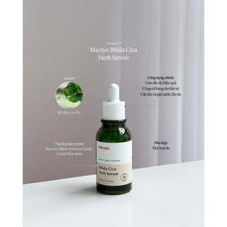 Tinh chất Ma:nyo Bifida Cica Herb Serum 50ml (Nhập khẩu chính hãng)