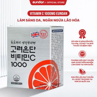 Viên Uống Eundan Vitamin C Hàn Quốc Giúp Tăng Cường Hệ Miễn Dịch Làm Đẹp Da 1000mg - Hộp 120 Viên