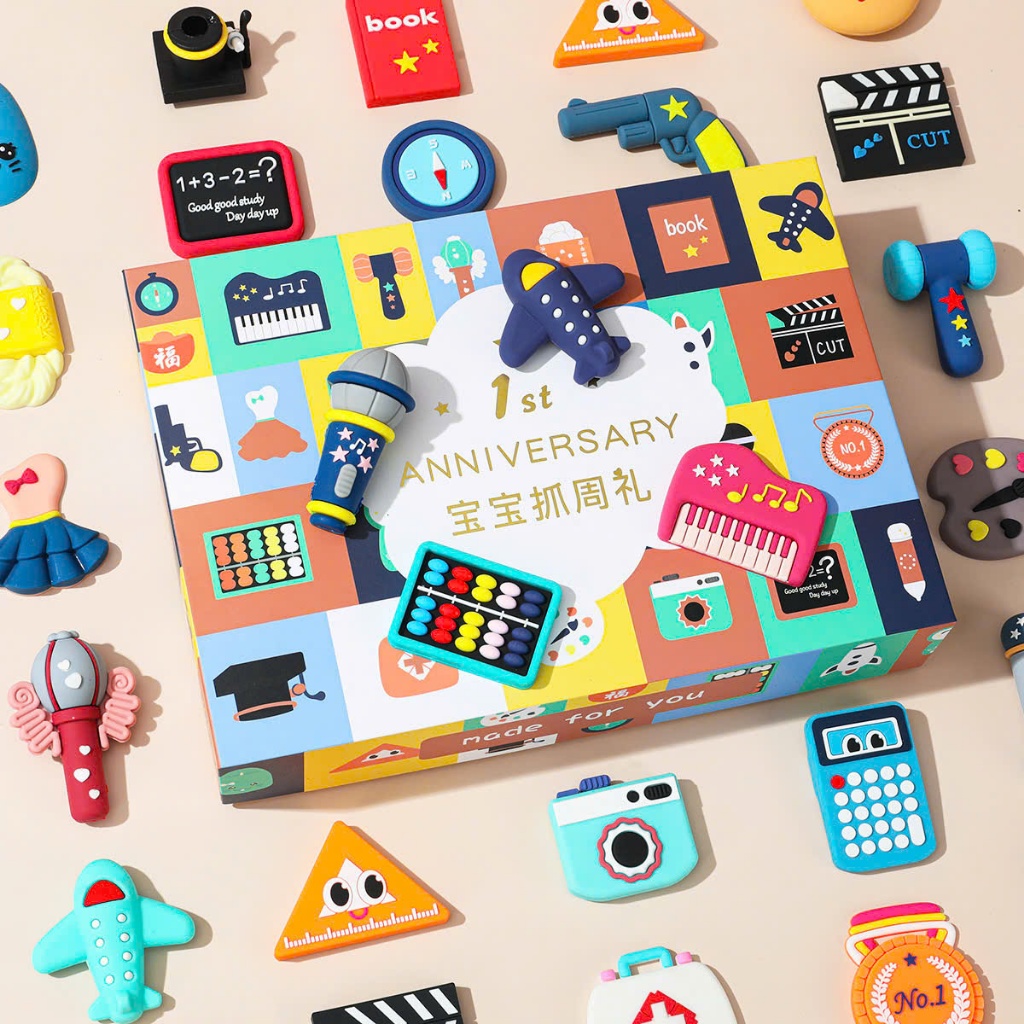 HOT TREND - Bộ Quà Tặng Bốc Thôi Nôi Cho bé 1 Tuổi - Dự đoán ngành nghề tương lai cho Bé