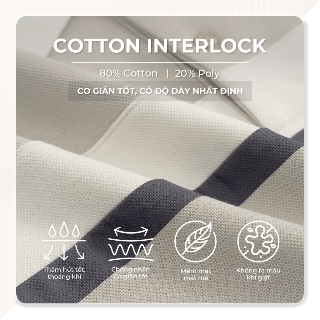 Áo polo nam cao cấp WICK vải cá sấu cotton interlock, thanh lịch sang trọng - POLOMANOR | BigBuy360 - bigbuy360.vn