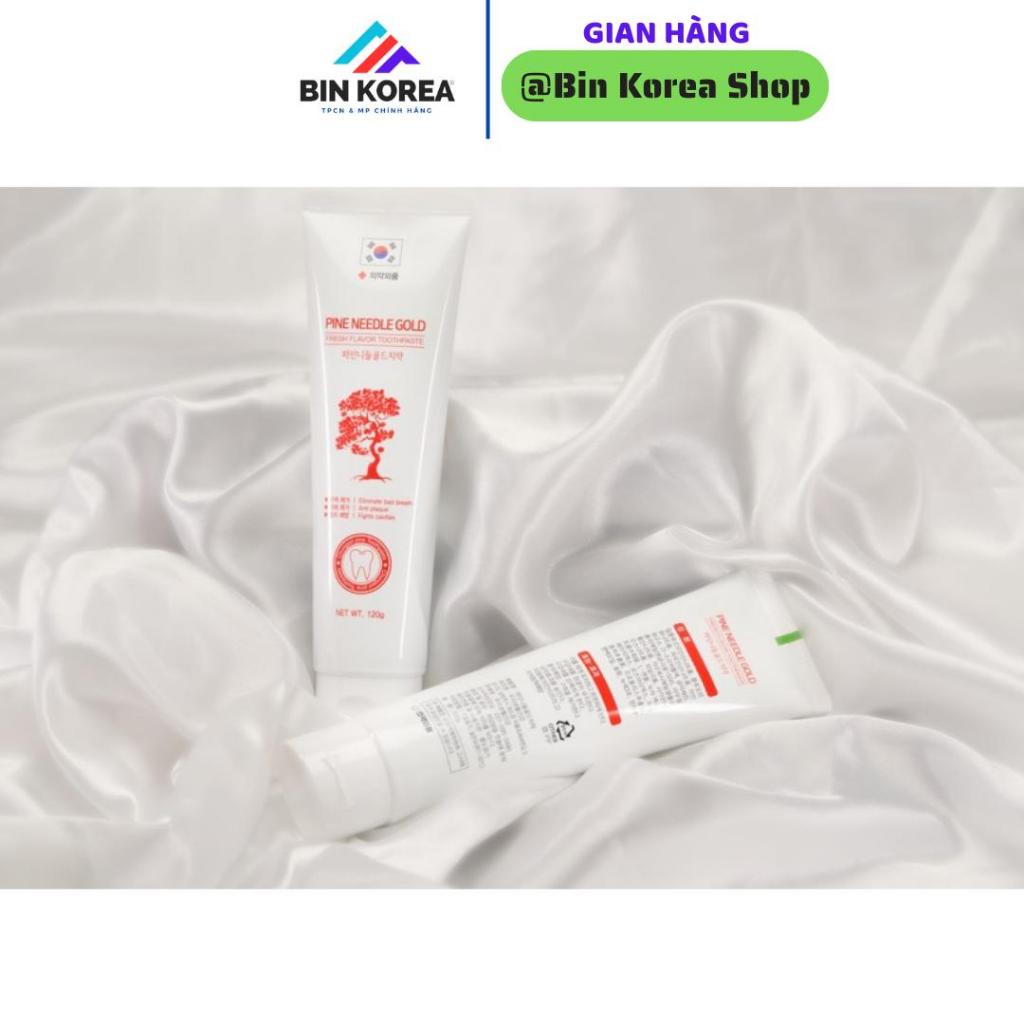 Kem đánh răng tinh dầu thông đỏ Red Pine Gold Toothpaste
