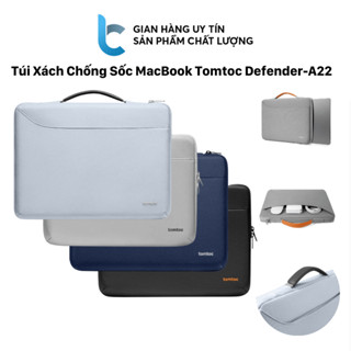 Túi Xách Chống Sốc Macbook Tomtoc Defender-A22 Briefcase Cho Air/Pro M1/M2/M3/M4 13/14/15/16 inch