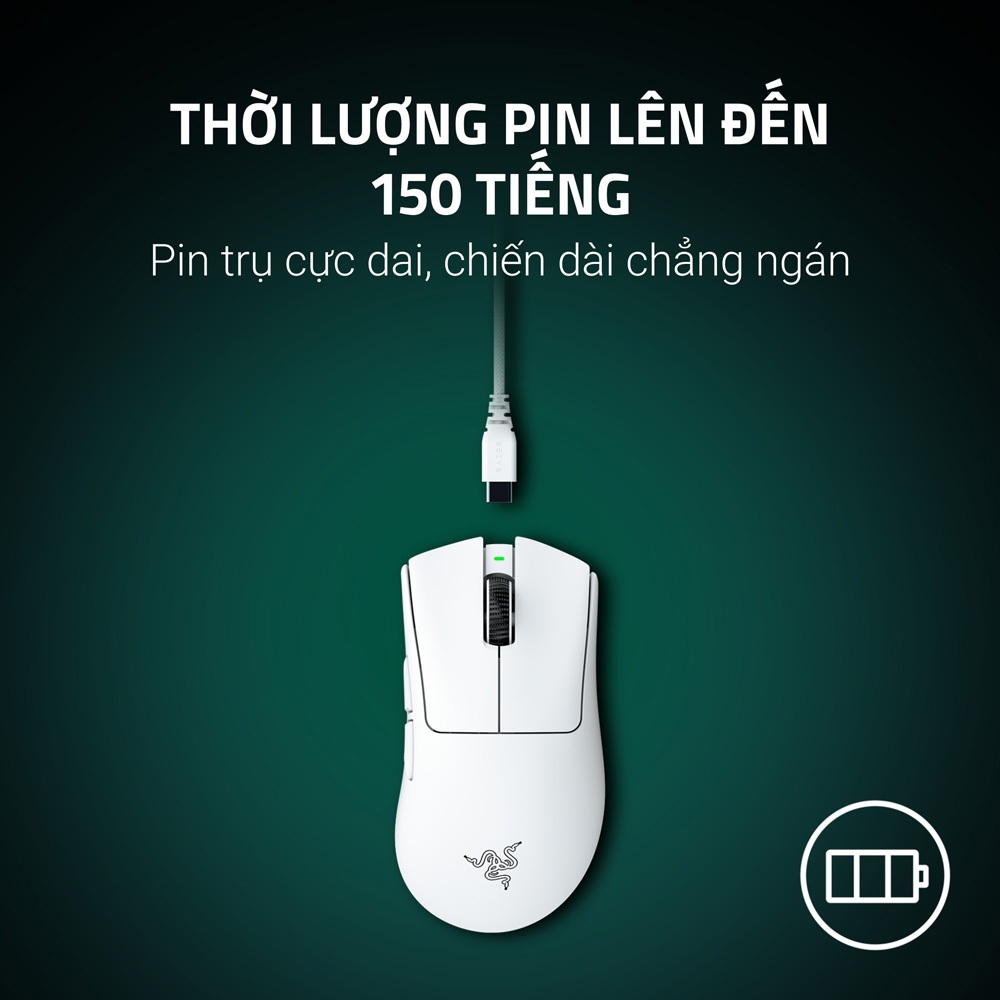 Chuột không dây Razer DeathAdder V4 Pro - Bảo hành 24 tháng | BigBuy360 - bigbuy360.vn