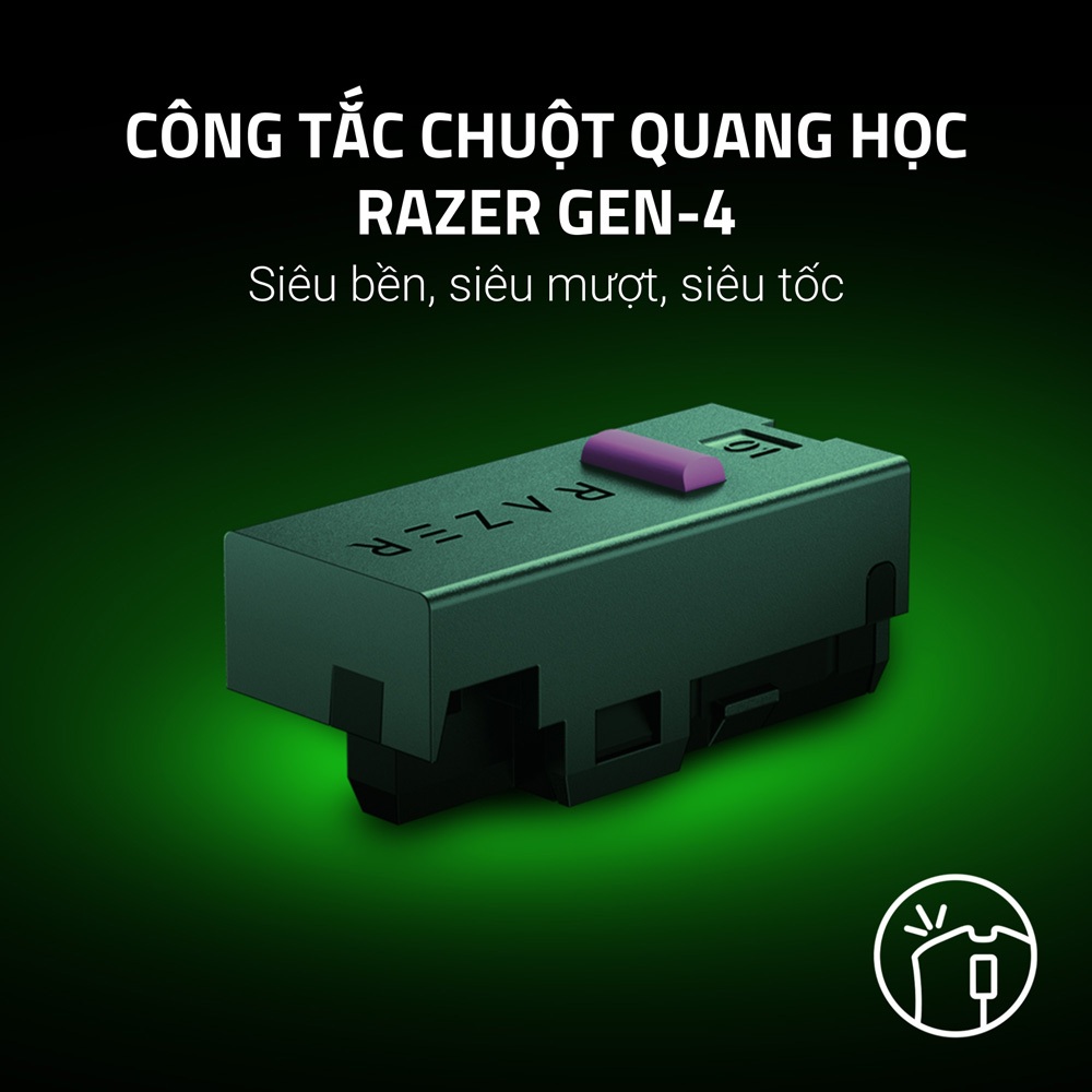 Chuột không dây Razer DeathAdder V4 Pro - Bảo hành 24 tháng | BigBuy360 - bigbuy360.vn
