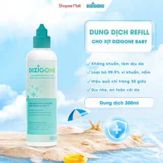 Dung dịch dịu da, kháng khuẩn DIZIGONE: Dung dịch cho chai xịt kháng khuẩn DIZIGONE Baby