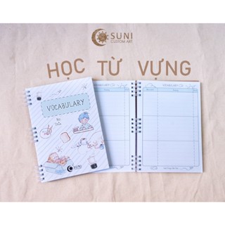  SỔ TỪ VỰNG - SỔ GHI CHÉP TỪ MỚI KÍCH THƯỚC A5 