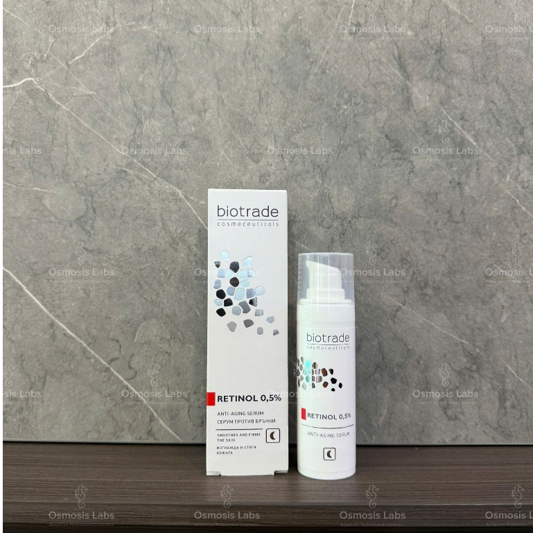 [Hàng cty] Biotrade Retinol 0,5% Anti-Aging Serum Tinh chất hỗ trợ trẻ hóa căng bóng da