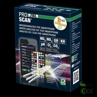 Bộ test JBL PRO SCAN 6 chỉ số cao cấp - Bộ dụng cụ đo nhanh 6 chỉ số nước cho hồ thủy sinh, dễ sử dụng, chính xác