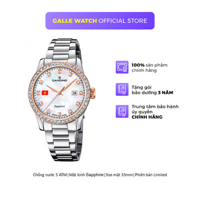Đồng hồ nữ Candino Limited Edition 2025 C4741/V phiên bản dành riêng cho Việt Nam