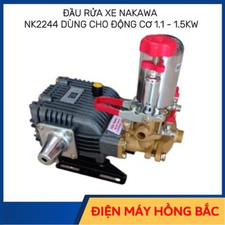 Đầu rửa xe nakawa nk2244 dùng cho động cơ 1.1 - 1.5kw