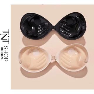 [CÓ CHE TÊN] ÁO DÁN NGỰC BIGSIZE BÀN TAY CÀI TRƯỚC SIÊU TẠO KHE CUP B  [TNT SHOP BIGSIZE 60KG 90KG]