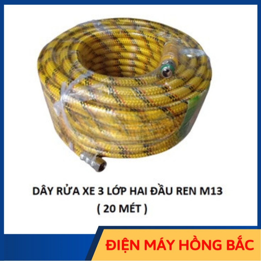 DÂY RỬA XE ÁP LỰC CAO  20M