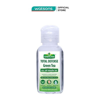 [Mã FMCGWA101 giảm 8% đơn 250K] Gel Rửa Tay Khô Green Cross Làm Sạch Tay Kháng Khuẩn Khử Mùi Hương Trà Xanh 60ml