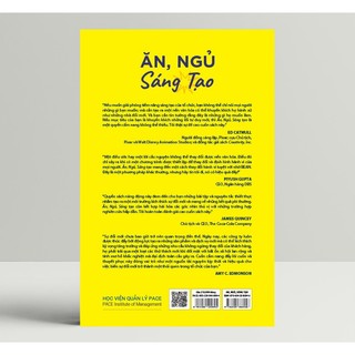 Sách - Ăn, Ngủ, Sáng tạo (Eat, Sleep, Innovate) - PACE Books