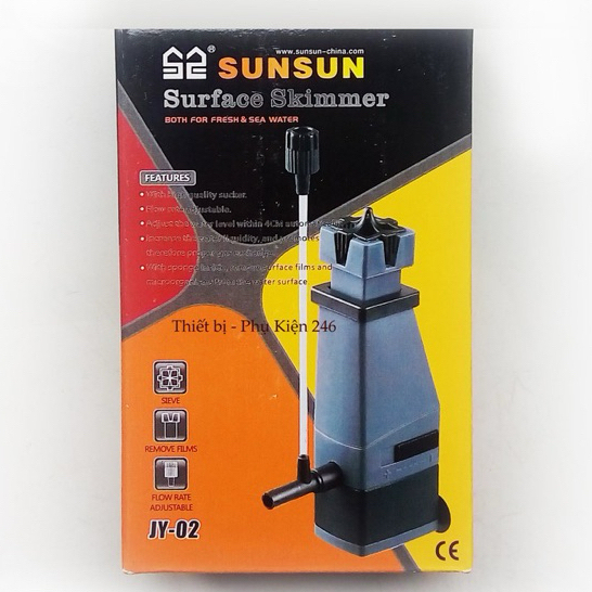 Máy lọc Sunsun JY-02 - Lọc nước bể cá mini, hồ thủy sinh nhỏ, thiết kế nhỏ gọn, dễ sử dụng