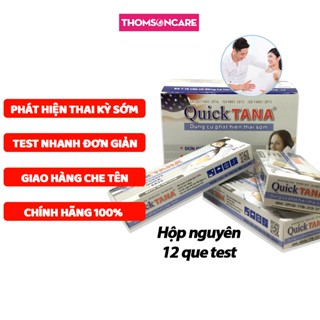  Hộp 12 que thử thai QUICKTANA - Luôn che tên khi giao hàng 