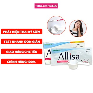  Que thử thai Allisa bản to 4mm của Traphaco - giao hàng kín đáo che tên - Que test thử thai - Thomsoncare 
