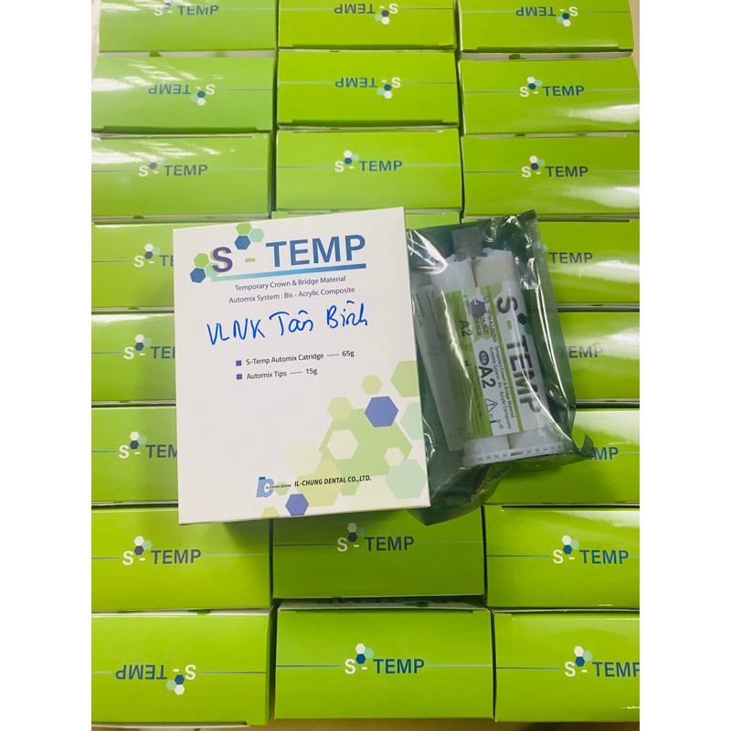 Vật liệu làm răng tạm Hàn Quốc stemp Màu A1, A2