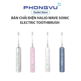 Bàn chải điện tích hợp công nghệ chuyển động kép Halio Wave Sonic Electric Toothbrush - Bảo hành 12 tháng