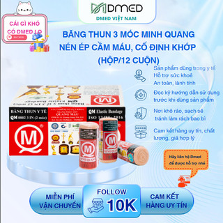 Băng Thun 3 Móc Minh Quang (Hộp/12 cuộn)