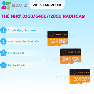 Thẻ nhớ Camera, Thẻ nhớ RABITCAM 32GB/64GB/128GB
