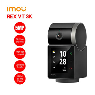 Camera IMOU Gọi VideoCall 2 Chiều IMOU REX VT 3K kết nối WiFi Đầy Đủ Tính Năng IPC-S2VP-5M0WR -BẢO HÀNH CHÍNH HÃNG 2 NĂM