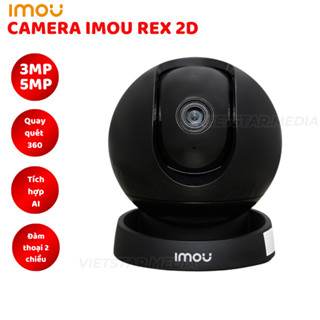 Camera Imou Trong nhà Rex 2D 3MP - Nhận diện AI - Xem đêm sắc nét - Bảo hành 2 năm Chính hãng