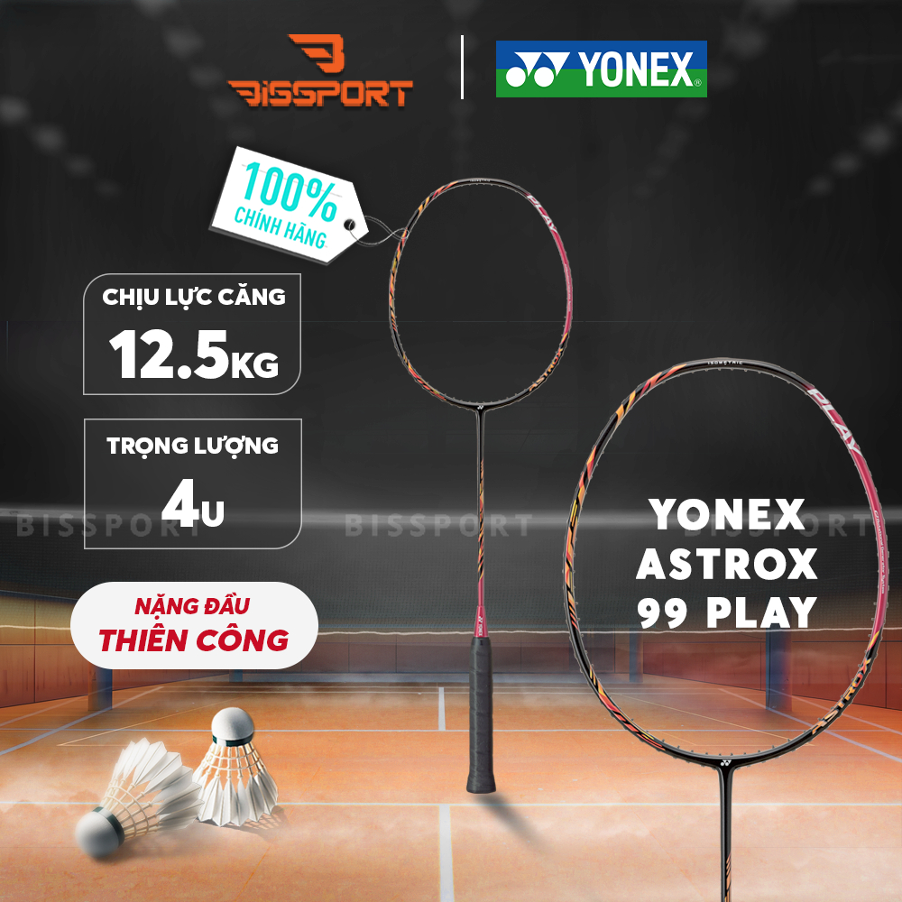 Vợt Cầu Lông Yonex Astrox 99 Play Chính Hãng - Màu Đỏ  - Dòng Vợt Thiên Về Tấn Công
