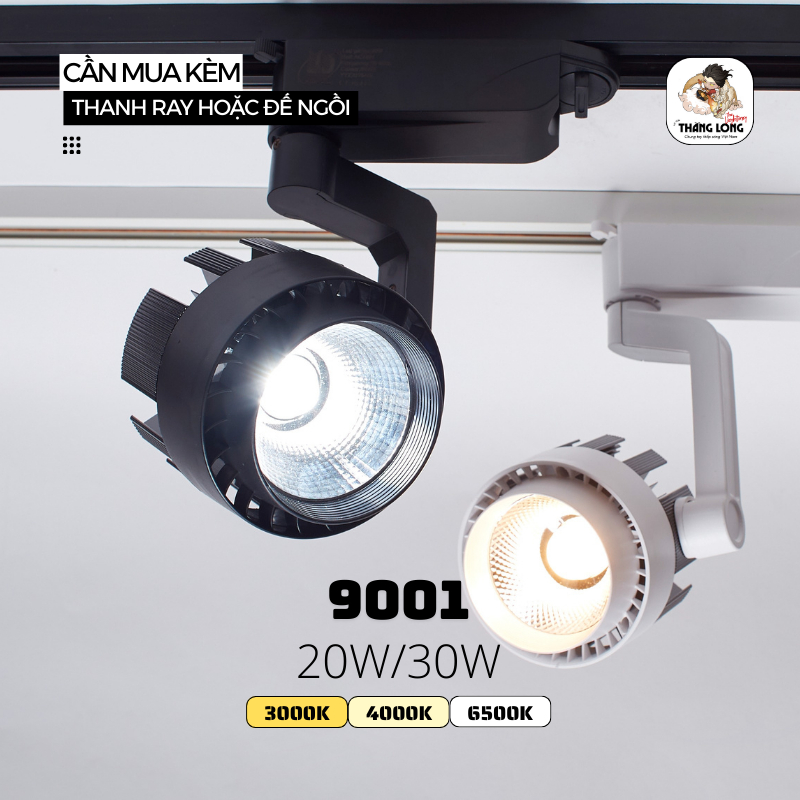 Đèn Rọi Ray Gấp Khuỷu 9001 (by MD Led Lighting), (công suất: 20W/30W)