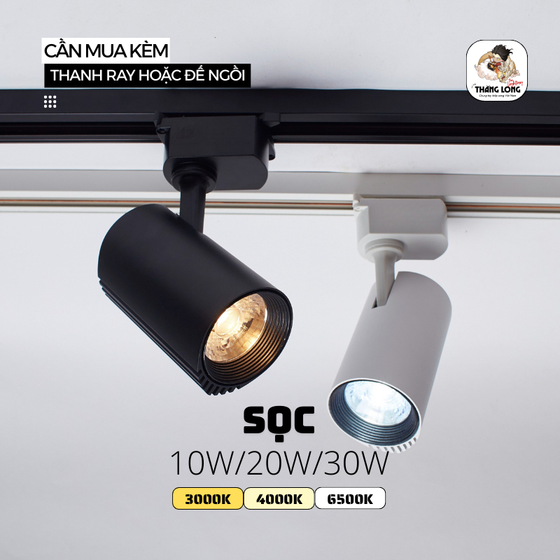 Đèn Rọi Ray Sọc (by MD Led Lighting), (công suất: 10W/20W/30W)